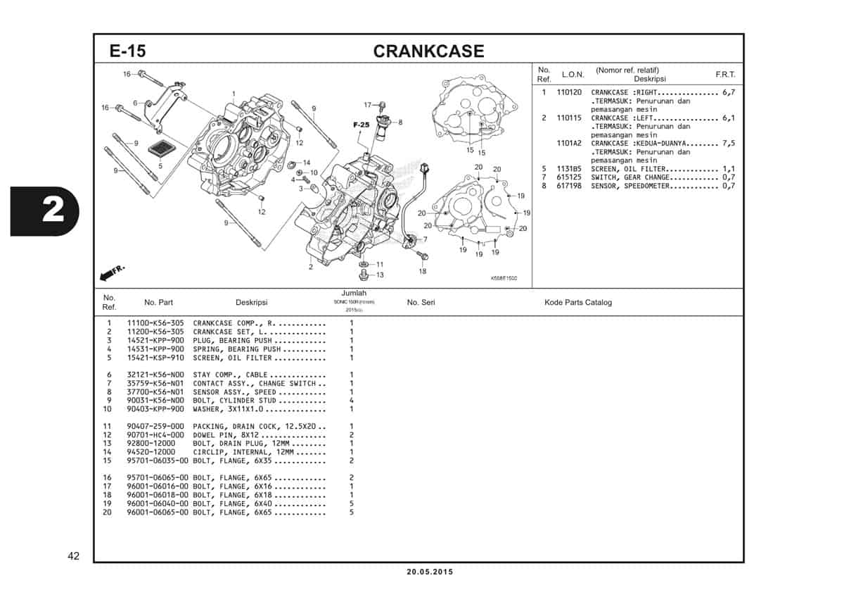 E15-Crankcase