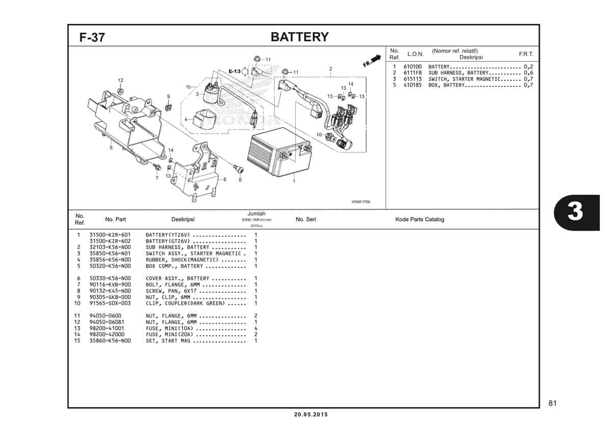 F37-Battery