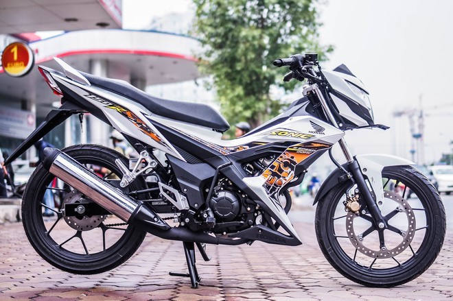 HONDA SONIC 150 TRẮNG 2015