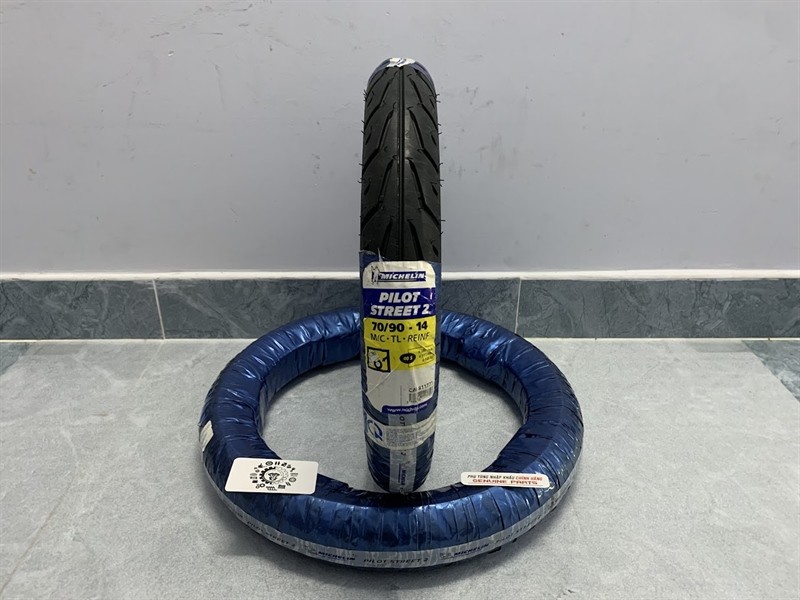 VỎ MICHELIN 70.90-14 40S REINF TL (PILOT STREET 2)