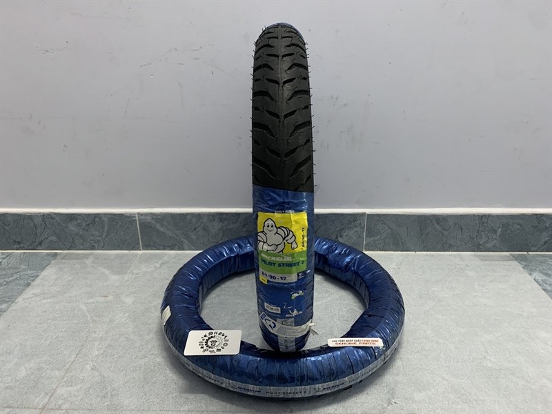 VỎ MICHELIN 80.90-17 50S REINF TL (PILOT STREET 2)