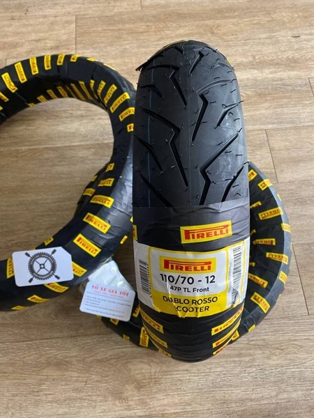 VỎ PIRELLI 110.70-12 47P TL (DIABLO ROSSO SCOOTER)