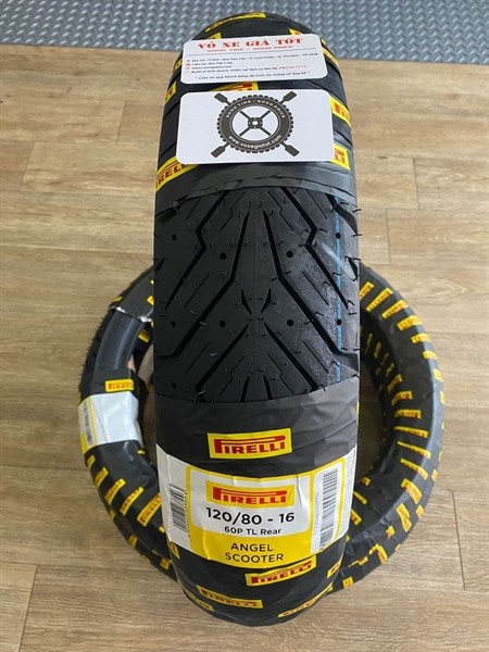 VỎ PIRELLI 120.80-16 60P TL (ANGEL SCOOTER)