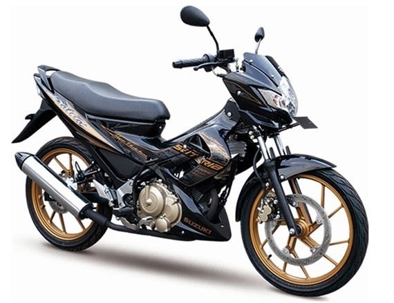 Bộ tem Satria K9 đen đồng SP 2012 68000-25G50-YVU