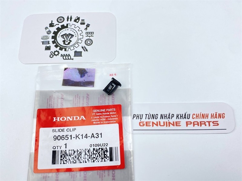 Chốt trượt khóa nhựa Honda Indonesia