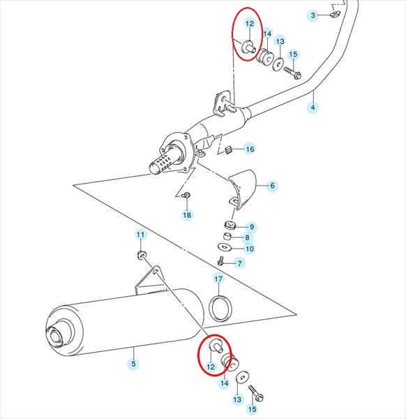 Lông đền cục canh pát pô Shogun Axelo 125 09180-08L02-000