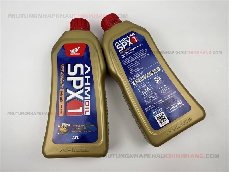 Nhớt AHM SPX1 1200ml chính hãng Honda Indonesia