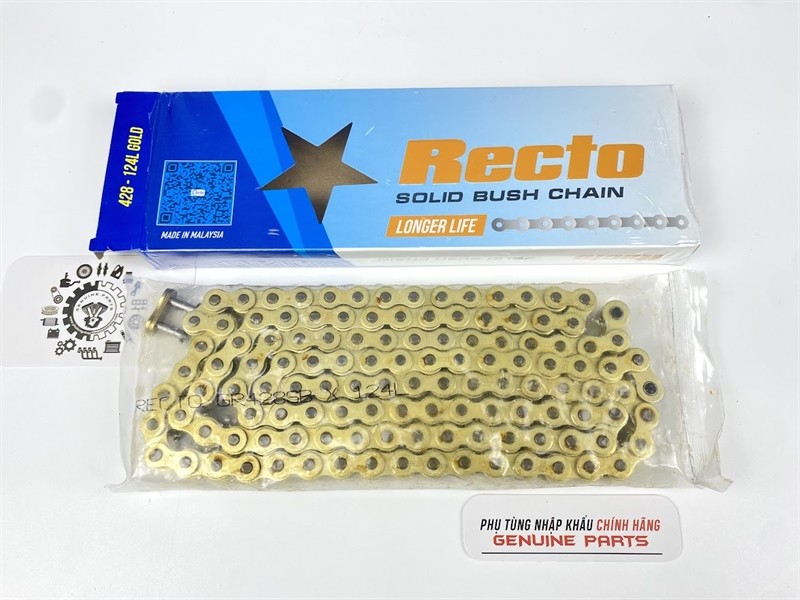 Sên Recto Gold 428 - 124L