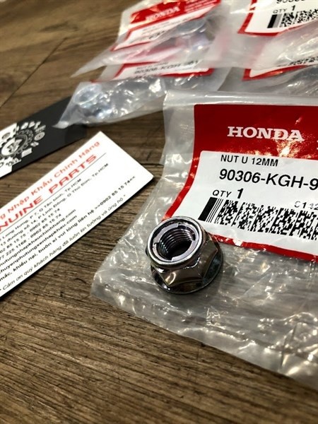 Tán cốt bánh 12mm Honda 90306KGH902