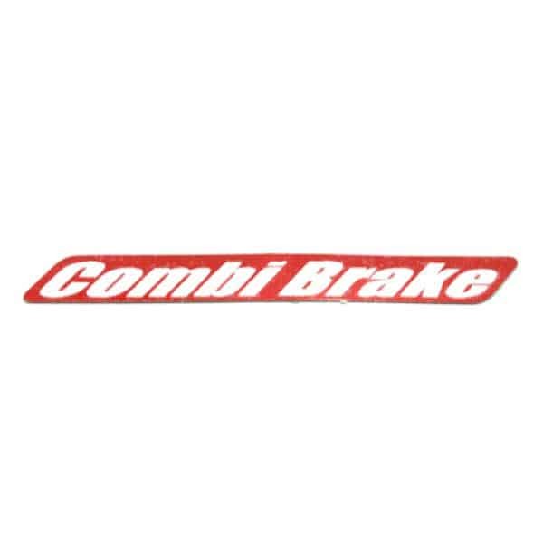 Tem Combi Brake PCX 2017 trắng nền đỏ 86611K97N00ZA