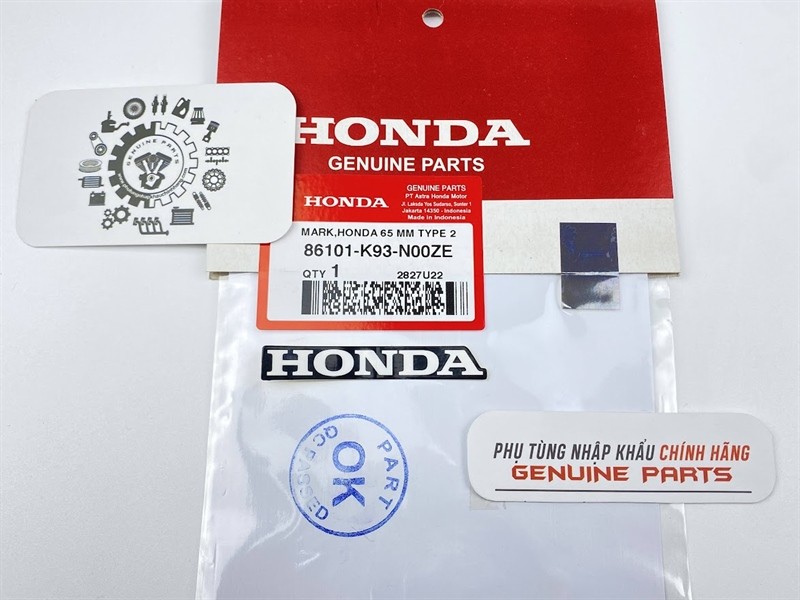 Tem Honda 65mm 86101K93N00ZE