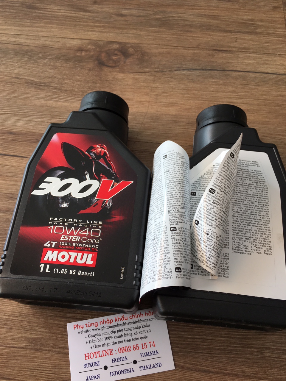 Nhớt Motul 300v Pháp